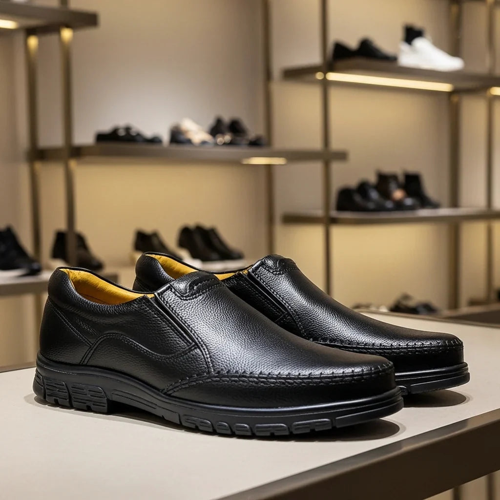 Premium Handcrafted Black Medicated Comfort Insole | Durable Shock Absorber Sole – Ultimate Daily Wear Comfort