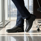 Premium Handcrafted Black Medicated Comfort Insole | Durable Shock Absorber Sole – Ultimate Daily Wear Comfort